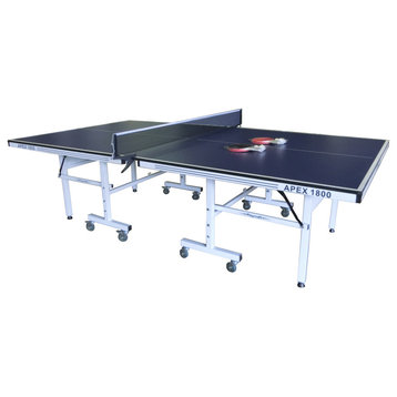 Playcraft Apex 1800 Indoor Table Tennis Table, White
