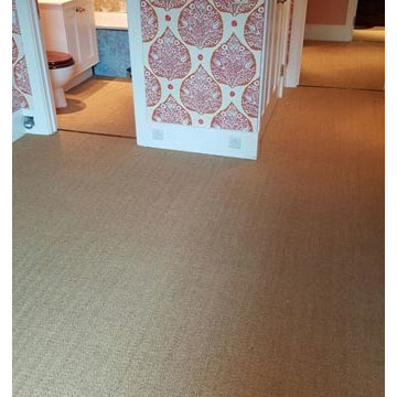 Sisal Carpet Installation to Rooms