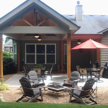 Pavilion and Breezeway (After)