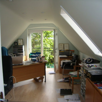 Garage Conversion in Moggerhanger and built a new garage