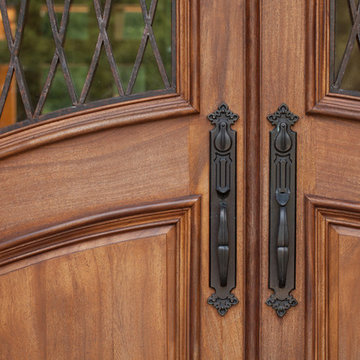 Naperville Mahogany Wooden Entry Door