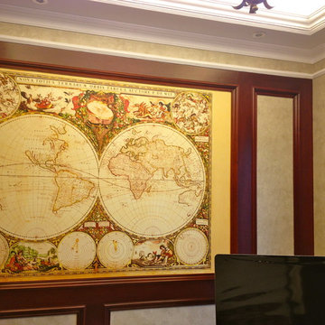 Antique World Map Wallpaper