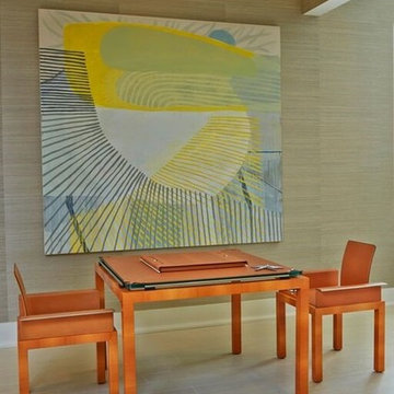Recreation Room - Game Table - Hampton Designer Showhouse 2015