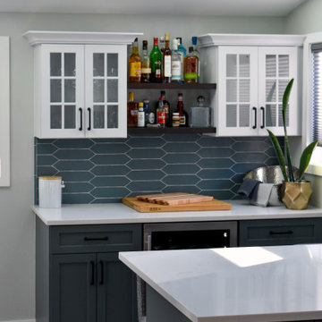 Lakeridge in South Seattle / Contemporary and Traditional Kitchen & Bath Remodel
