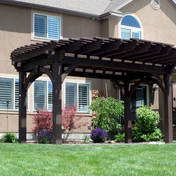 Family Size | Custom Radius Roof Pergola Kit