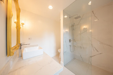 Bathroom - modern bathroom idea in Toronto