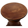 Whittle Accent Stool in Walnut