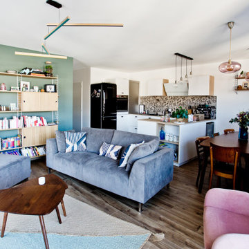 Intérieur scandi-vintage - Photo après
