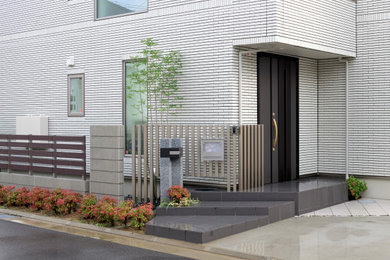 他の地域にある和モダンなおしゃれな住まいの写真