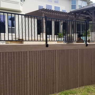 Ipe Deck Refinish & Lattice Replacement