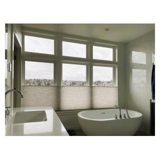 Hunter Douglas Motorized Honeycomb Top-down/bottom-up | Amazing Blinds ...