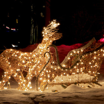 Residential Holiday Lights by Green Impressions