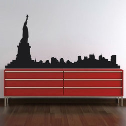 New York Skyline Wall Decal - Wall Decals