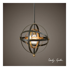 Uttermost Rondure 1-Light Sphere Mini Pendant