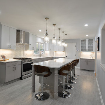 Contemporary Kitchen Remodel Fredericksburg, VA