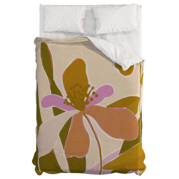 Deny Designs Alisa Galitsyna Colorful Iris Flowers Bed in a Bag, Full