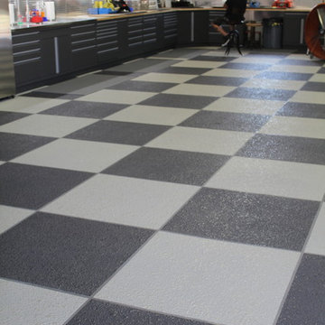 Concrete Overlayment Garage