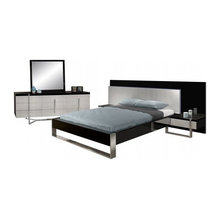 Modern Contemporary Grey Bedroom Collection