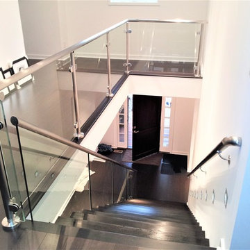 Glass Sided Staircase