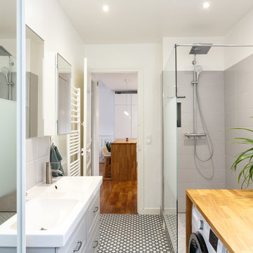 Rénovation totale d'un spacieux appartement Rue Parmentier