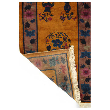Multi Sari-Silk Modern Flat Weave Runner 2'4''x10'