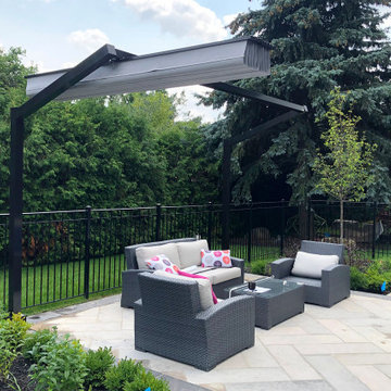 Freestanding Retractable Canopy, Etobicoke
