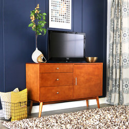 angelo:HOME Mid Century Modern TV Console - Acorn - Products