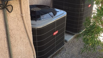 Replacement of 1st and 2nd floor heat pumps