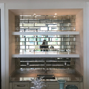Antique Mirror Subway Tiles