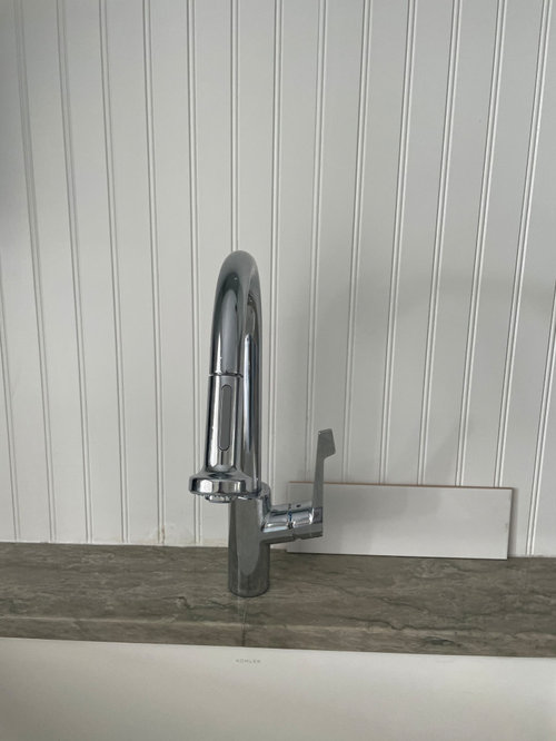 how to protect beadboard backsplash