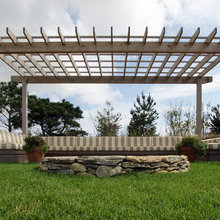 outside