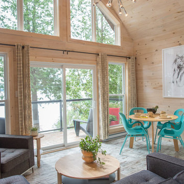 Meet BUNKIE! A 320 Sq Foot Cottage bursting with style & design!
