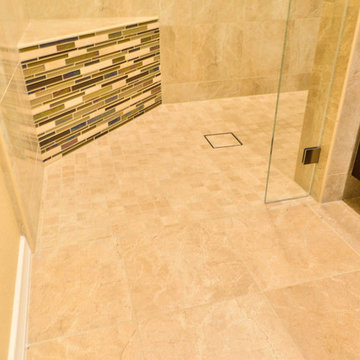 Poway Open Shower Master Bath