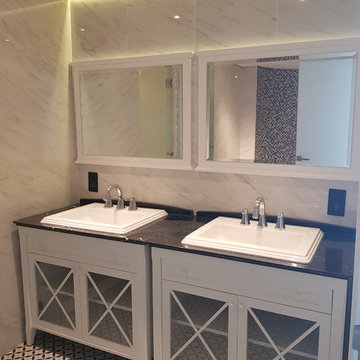 Luxurious bathroom remodelling