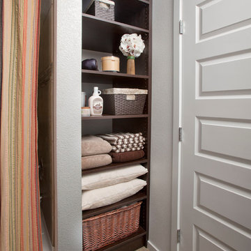 Chocolate Pear Linen Closet