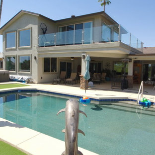 Southwest home design photo in Phoenix