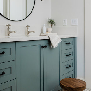 Maritimes Badezimmer in San Francisco