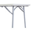 NPS 30" x 72" Heavy Duty Fold-in-Half Table, Speckled Grey