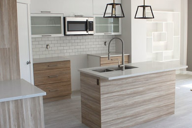 Kitchen - contemporary kitchen idea in Other