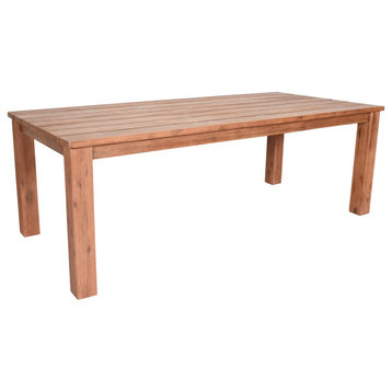 Galatsi Wooden Dining Table, Brown