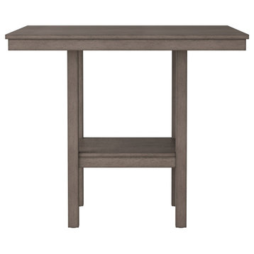 CorLiving Tuscany Washed Gray Counter Height Dining Table