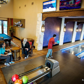 Bowling Lanes for Texas Residence
