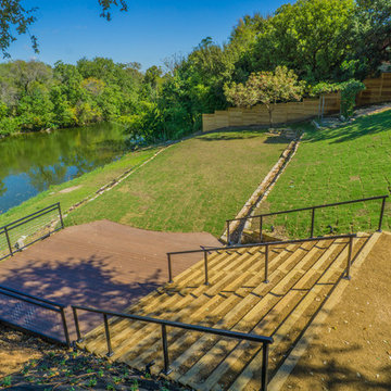The Grove Round Rock Deck (TimberTech)