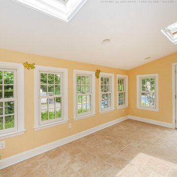 New Windows and Door in Fantastic Sunroom-Like Space - Renewal by Andersen Long