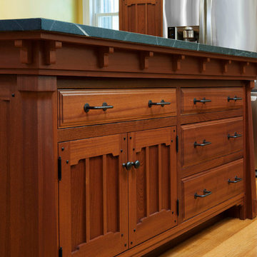 Pasadena Arts & Crafts Custom Kitchen
