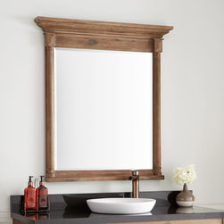 36" Neeson Vanity Mirror-Rustic Brown - Products