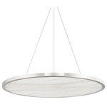 Hudson Valley Lighting - Hudson Valley Lighting 6336-PN Eastpt, 36" 50W 1 LED Pendant - Our Eastport collection draws inspiration from anEastport 36 Inch 50W Polished Nickel AlabUL: Suitable for damp locations Energy Star Qualified: n/a ADA Certified: n/a  *Number of Lights: 1-*Wattage:50w LED bulb(s) *Bulb Included:No *Bulb Type:LED *Finish Type:Polished Nickel