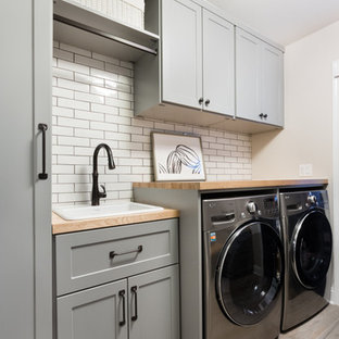 75 Beautiful Modern Laundry Room Pictures & Ideas | Houzz