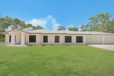 This is an example of a contemporary home design in Darwin.
