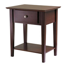 Nighstand - Winsome Shaker antique walnut finish